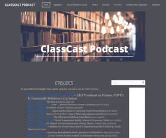 Classcastpodcast.com(ClassCast Podcast & ReadThinkWriteSpeak) Screenshot