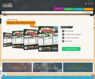 Classcrown.com(Premium Math Worksheets) Screenshot