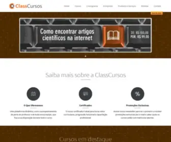 Classcursos.com(Qualificação profissional) Screenshot