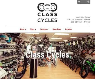 Classcycles.com(Class Cycles) Screenshot