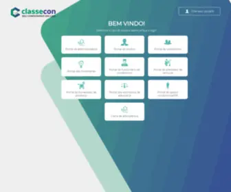 Classecon.com.br(Classecon) Screenshot