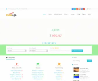 Classego.com(Classego Classifieds) Screenshot