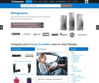 Classement.com(Classement de produits: comparateur de prix et meilleures caractéristiques avec) Screenshot