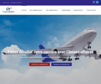 Classes-Affaires.fr(Classes Affaires) Screenshot