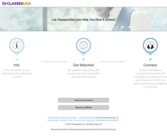 Classesusa.com(Online Degrees) Screenshot