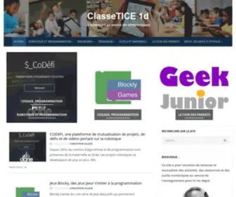 Classetice.fr(#ClasseTICE) Screenshot