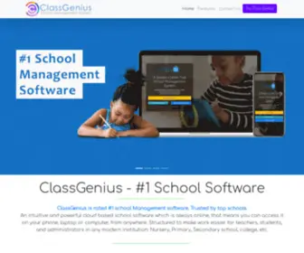 Classgenius.com.ng(Classgenius School System) Screenshot