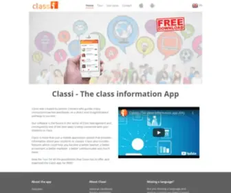 Classi-APP.com(The Class Information App) Screenshot