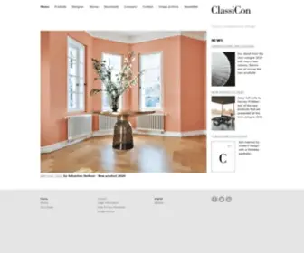 Classicon.com(Classic Contemporary Design) Screenshot