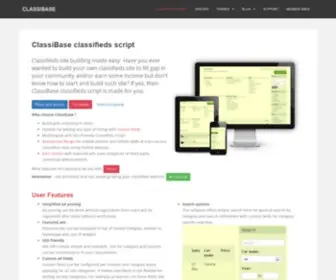 Classibase.com(Classifieds Script ClassiBase) Screenshot