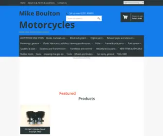 Classic-Bike-Shop.com(Parts and accessories for British Classic Motorcycles) Screenshot