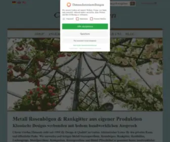 Classic-Garden-Elements.de(Rosenbögen) Screenshot