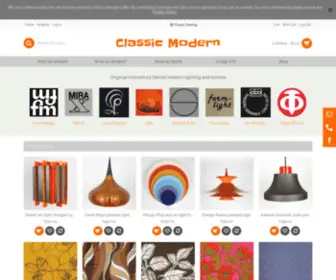 Classic-Modern.co.uk(Classic Modern Midcentury Design) Screenshot