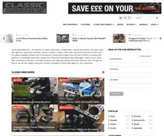 Classic-Motorbikes.net(Classic motorcycles and classic bikes) Screenshot