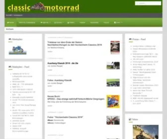 Classic-Motorrad.de(Home Ohne) Screenshot