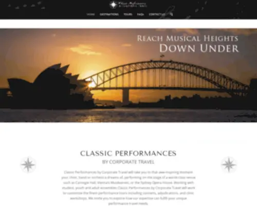 Classic-Performances.com(Classic Performances Home) Screenshot