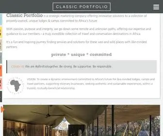Classic-Portfolio.com(Classic Portfolio) Screenshot