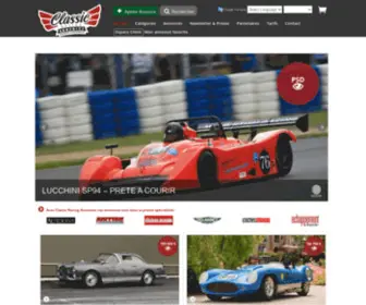 Classic-Racing-Annonces.fr(Classic Racing Annonces) Screenshot