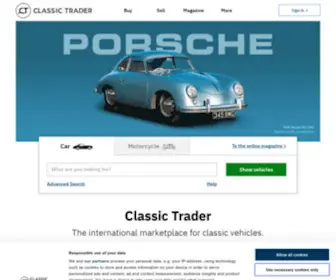 Classic-Trader.com(Classic Cars for Sale on Classic Trader) Screenshot
