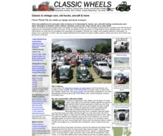 Classic-Wheels.co.uk(Classic cars and other vehicles in the UK) Screenshot