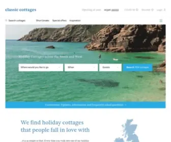 Classic.co.uk(Classic Cottages) Screenshot