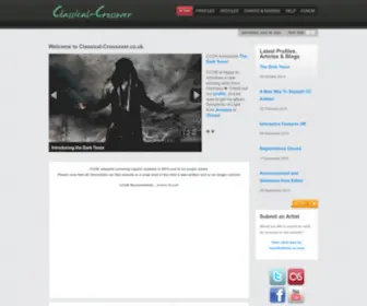 Classical-Crossover.co.uk(Archived) Screenshot