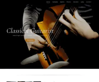 Classical-Guitarist.net(Alex Knight) Screenshot