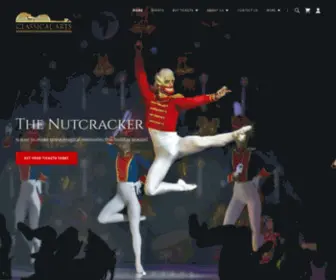 Classicalarts.net(Nutcracker Ballet) Screenshot