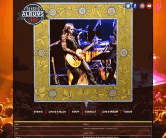 Classicalbumslive.com(Classic Albums Live) Screenshot
