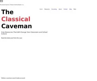 Classicalcaveman.com(Classical Caveman) Screenshot