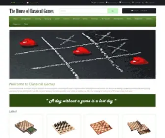 Classical.games(Offers one of Europe's widest range of classical board games like backgammon) Screenshot