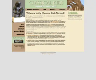 Classicalkids.net(Classical Kids Network) Screenshot