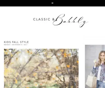 Classicandbubbly.com(Classic and Bubbly) Screenshot