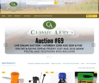 Classicarms.co.za(Classic Arms (Witbank)) Screenshot