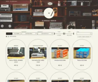 Classicaudio.fi(Classic Audio) Screenshot