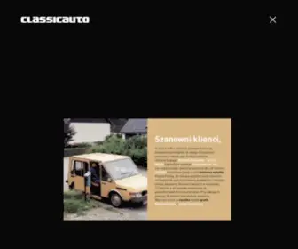 Classicauto.pl(Magazyn prawdziwych samochodów) Screenshot