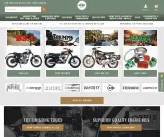 Classicbikepartscheshire.com(Classic Bike Parts Cheshire) Screenshot