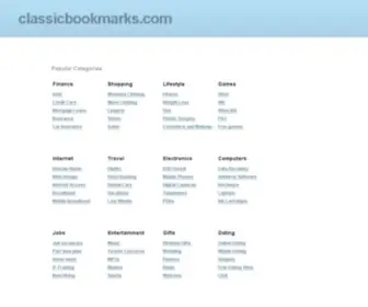 Classicbookmarks.com(Classicbookmarks) Screenshot