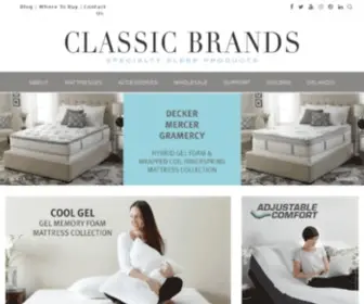 Classicbrands.com(Classic Brands) Screenshot