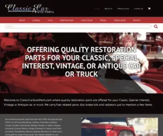 Classiccarautoparts.com(Classic Car Auto Parts) Screenshot
