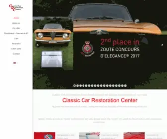 Classiccarrestorationcenter.com(Renowacja samochodów klasycznych) Screenshot