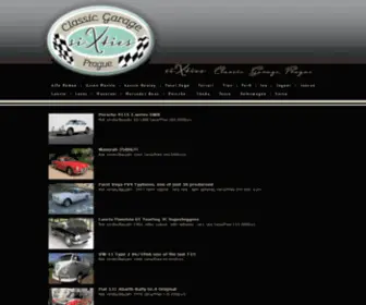 Classiccars.cz(Classic cars centrum) Screenshot