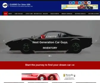 Classiccarsalesusa.com Screenshot