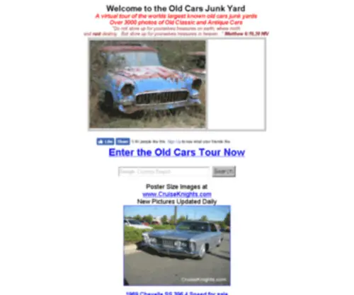 Classiccarsrotting.com(Old Cars and Classic Cars) Screenshot