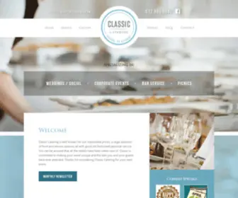 Classiccateringmn.com(Classic Catering) Screenshot