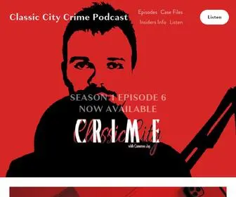 Classiccitycrimepodcast.com(Classic City Crime Podcast) Screenshot