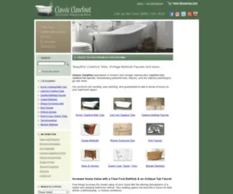 Classicclawfoottubs.com(Clawfoot Tubs) Screenshot