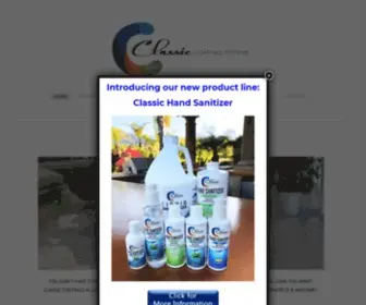 Classiccoatingssystems.com(Classic Coatings Systems) Screenshot