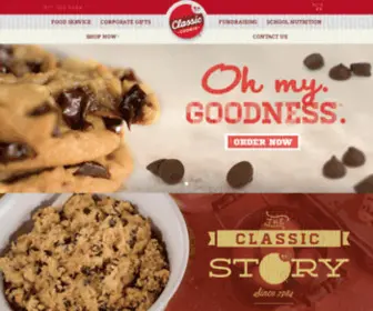 ClassiccookieStore.com(Classic Cookie) Screenshot