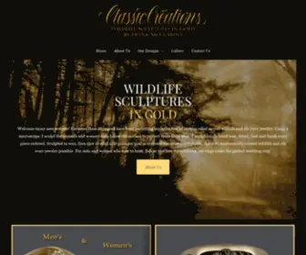 Classiccreations.us(Custom wildlife and elk ivory jewelry by Frank McCubbins) Screenshot